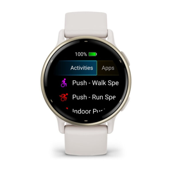 Garmin Vivoactive 5 3,05 cm (1.2") AMOLED Digitaal 390 x 390 Pixels Touchscreen Wit Wifi GPS - Afbeelding 6