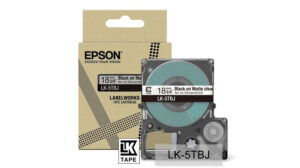 Epson LK-5TBJ Zwart, Transparant