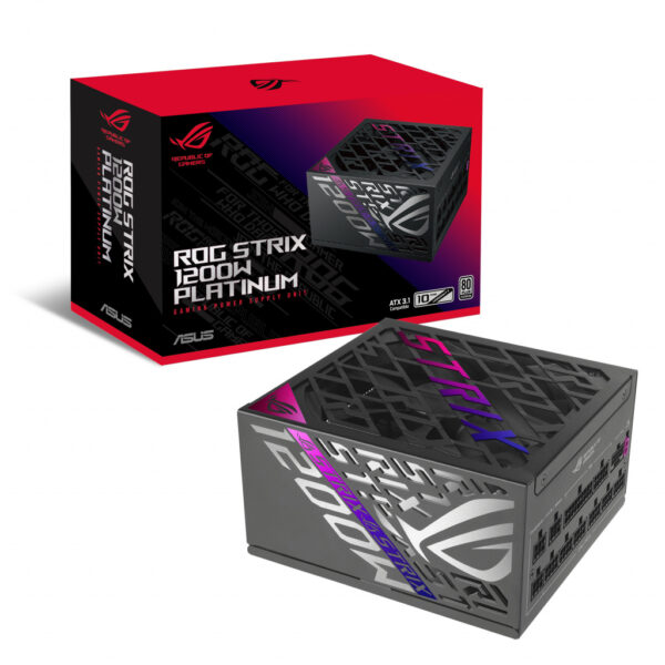 ASUS ROG -STRIX-1200P-GAMING power supply unit 1200 W 20+4 pin ATX ATX Zwart - Afbeelding 15