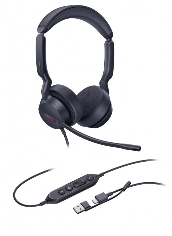Yealink UH44 Dual Teams USB-C/A Headset - Afbeelding 2