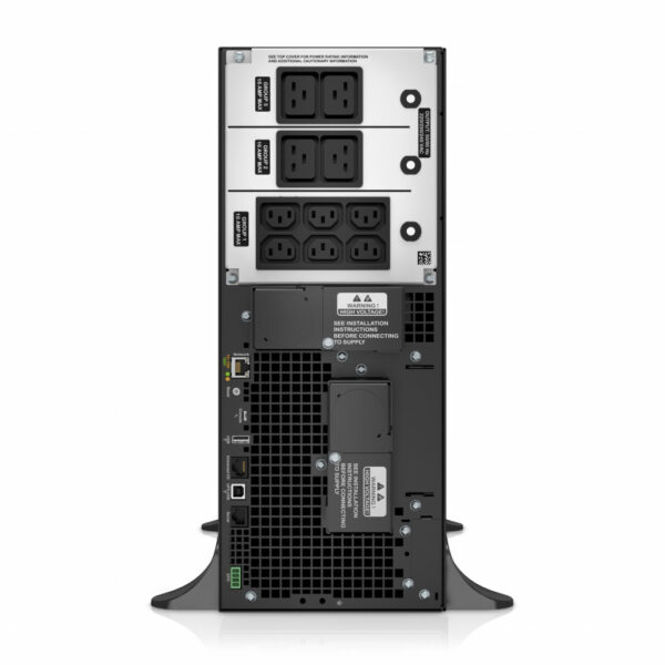 APC Smart-UPS On-Line SRT6KXLI - 6kW/VA, 6x C13, 4x C19, hardwire 1 fase uitgang, Embedded NMC, Tower - Afbeelding 5