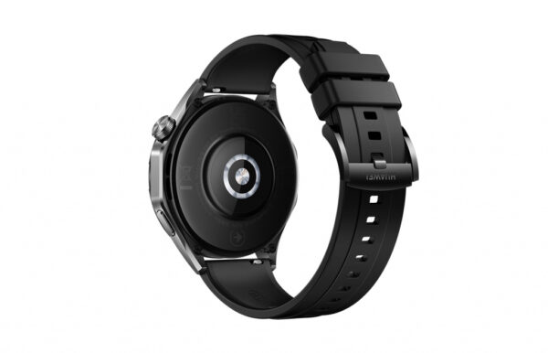 Huawei Watch GT 4 46mm Zwart (Zwarte Siliconenband) - Afbeelding 4