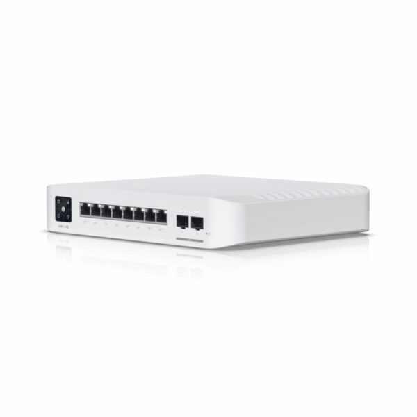 Ubiquiti UniFi USW-PRO-8-POE netwerk-switch Managed L2/L3 Gigabit Ethernet (10/100/1000) Power over Ethernet (PoE) 1U Wit - Afbeelding 3