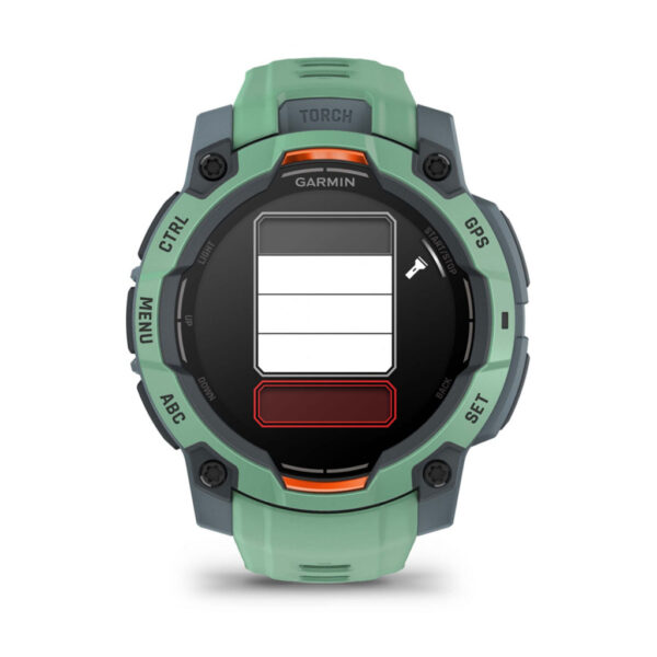 Garmin Instinct 3 AMOLED 3,05 cm (1.2") 45 mm Digitaal 390 x 390 Pixels Touchscreen Groen GPS - Afbeelding 4