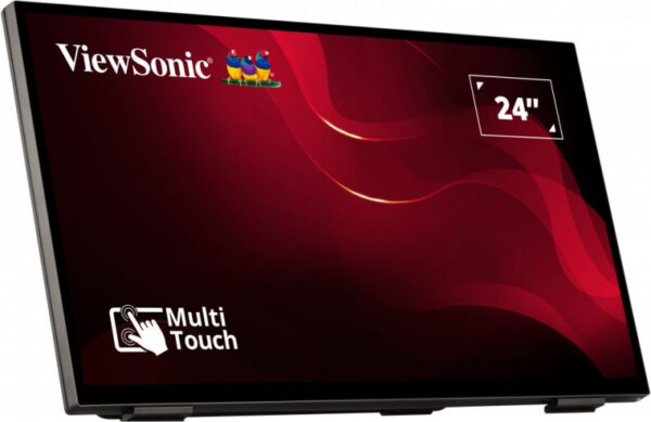 Viewsonic TD2465 beeldkrant Interactief flatscreen 61 cm (24") LED 250 cd/m² Full HD Zwart Touchscreen - Afbeelding 3