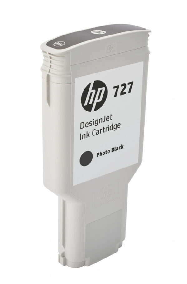 HP 727 zwarte DesignJet fotoinktcartridge, 300 ml - Afbeelding 2