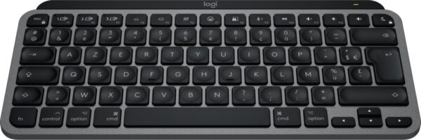Logitech MX Keys Mini For Mac toetsenbord Thuis/Werk Bluetooth AZERTY Frans Zwart, Grijs - Afbeelding 2