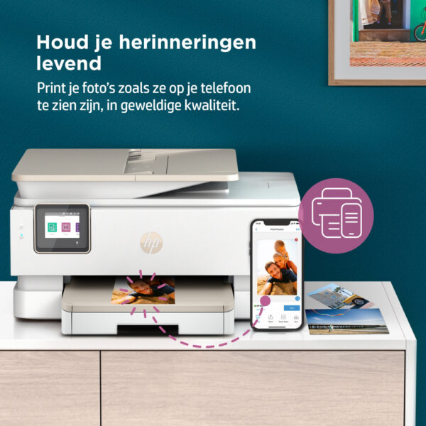 HP ENVY Inspire 7920e Draadloos All-in-One Kleur Printer, Instant Ink; Kopieerapparaat, scanner - Afbeelding 6