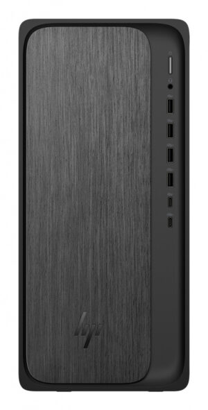 HP OmniDesk M02-0025nd PC AMD Ryzen™ 5 8500F 16 GB DDR5-SDRAM 512 GB SSD Windows 11 Home Tower Zwart, Grijs