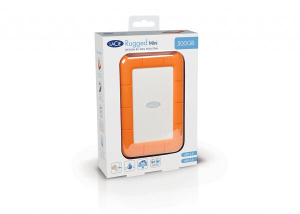 LaCie Rugged 2 TB USB Type-C 3.2 Gen 2 (3.1 Gen 2) Oranje - Afbeelding 16