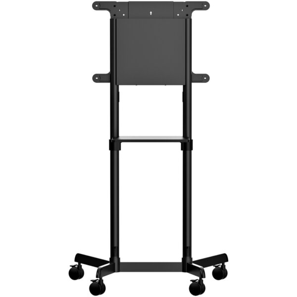 StarTech.com Verrijdbare TV Standaard - Mobiele TV Vloerstandaard voor 37-70" VESA Scherm (70kg) - TV Trolley met Schap en Opber - Afbeelding 2