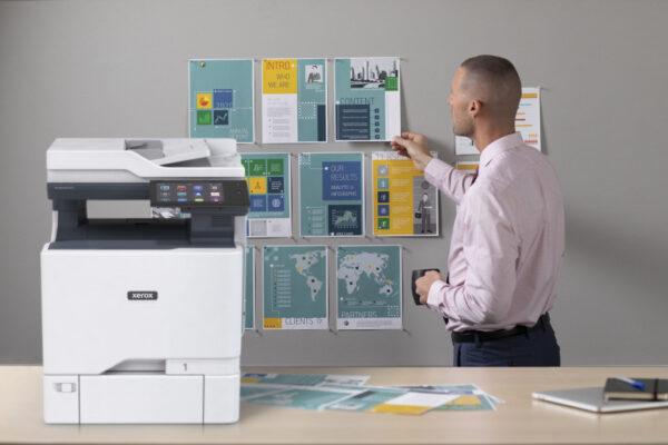 Xerox VersaLink C625 A4 50 ppm dubbelzijdig kopiëren en printen, scannen en faxen, geschikt voor PS3 PCL5e/6 2 laden voor max. - Afbeelding 4