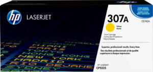 HP 307A originele gele LaserJet tonercartridge