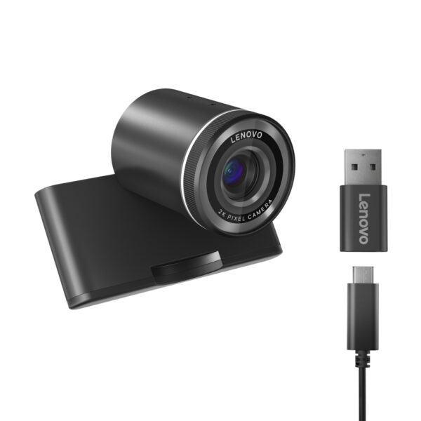 Lenovo 4XC1Q25245 webcam 4 MP 1920 x 1080 Pixels USB-C Zwart - Afbeelding 6