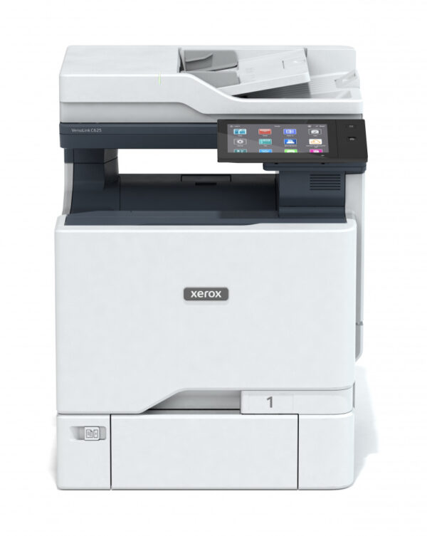 Xerox VersaLink C625 A4 50 ppm dubbelzijdig kopiëren en printen, scannen en faxen, geschikt voor PS3 PCL5e/6 2 laden voor max.