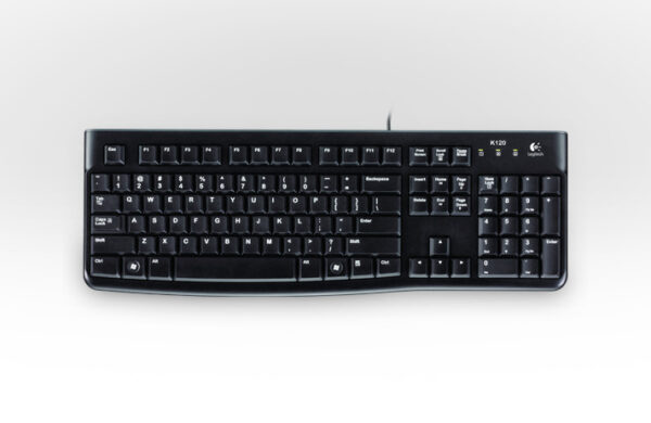 Logitech Keyboard K120 for Business toetsenbord Kantoor USB QWERTY Russisch Zwart - Afbeelding 2