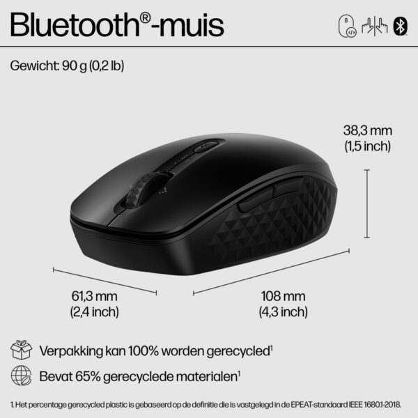 HP 425 programmeerbare Bluetooth-muis - Afbeelding 9