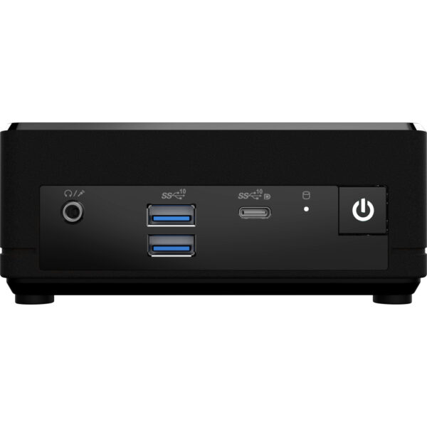 MSI Cubi N ADL S-078EU Intel® N N100 4 GB DDR4-SDRAM 128 GB SSD Windows 11 Pro Mini PC Zwart - Afbeelding 2
