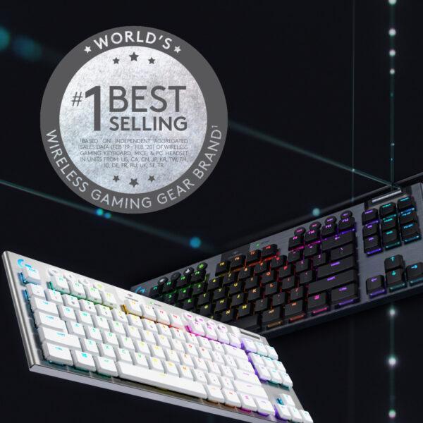 Logitech G 920-009503 toetsenbord Gamen USB QWERTY US International Koolstof - Afbeelding 3