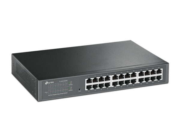 TP-Link TL-SG1024DE netwerk-switch Managed L2 Gigabit Ethernet (10/100/1000) Zwart - Afbeelding 2