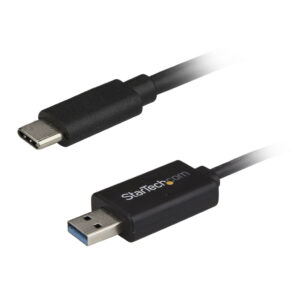 StarTech.com USB-C naar USB-A Data Transfer Kabel voor Mac en Windows, USB 3.0 (5Gbps), Windows Easy Transfer Kabel, Mac Data T