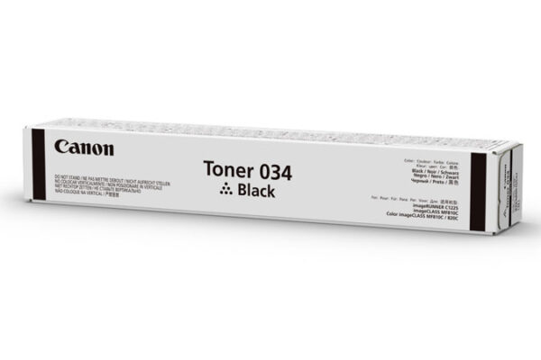 Canon 034 tonercartridge 1 stuk(s) Origineel Zwart - Afbeelding 2