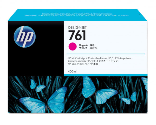 HP 761 magenta DesignJet inktcartridge, 400 ml