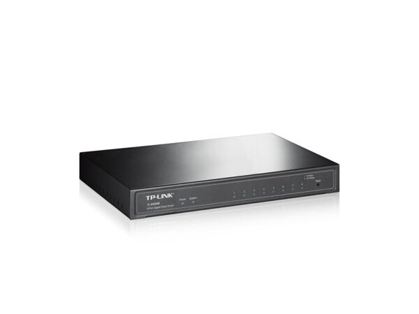 TP-Link JetStream TL-SG2008 netwerk-switch Managed L2/L2+ Gigabit Ethernet (10/100/1000) Zwart - Afbeelding 2