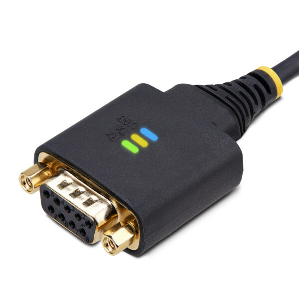 StarTech.com 2m USB naar Null Modem Adapter/Converter Kabel, COM Retention, FTDI, USB-A naar DB9 RS232, Verwisselbare DB9 Schroe - Afbeelding 8