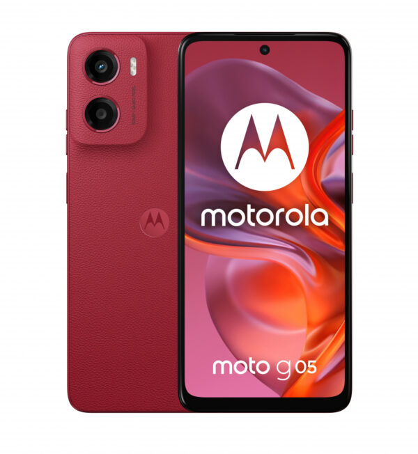 Motorola moto g05 16,9 cm (6.67") Dual SIM Android 15 4G USB Type-C 4 GB 256 GB 5200 mAh Rood - Afbeelding 2