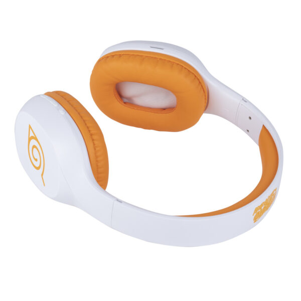 Konix Naruto KX BT HEADPHONES Headset Bedraad en draadloos Hoofdband Gamen Bluetooth Oranje, Wit - Afbeelding 5