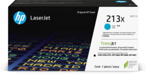 HP 213X originele high-capacity LaserJet-tonercartridge, cyaan