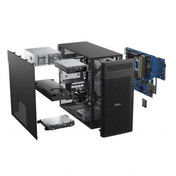 DELL Pro Max T2 FCT2250 Intel Core Ultra 7 265 32 GB DDR5-SDRAM 1 TB SSD NVIDIA RTX A1000 Windows 11 Pro Tower PC Zwart - Afbeelding 5