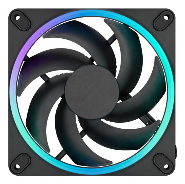 Fractal Design Momentum 14 RGB Computer behuizing Ventilator 14 cm Zwart 3 stuk(s) - Afbeelding 2