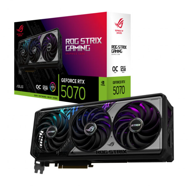 ASUS ROG -STRIX-RTX5070-O12G-GAMING NVIDIA GeForce RTX 5070 12 GB GDDR7 - Afbeelding 11