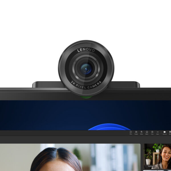 Lenovo 4XC1Q25245 webcam 4 MP 1920 x 1080 Pixels USB-C Zwart - Afbeelding 2