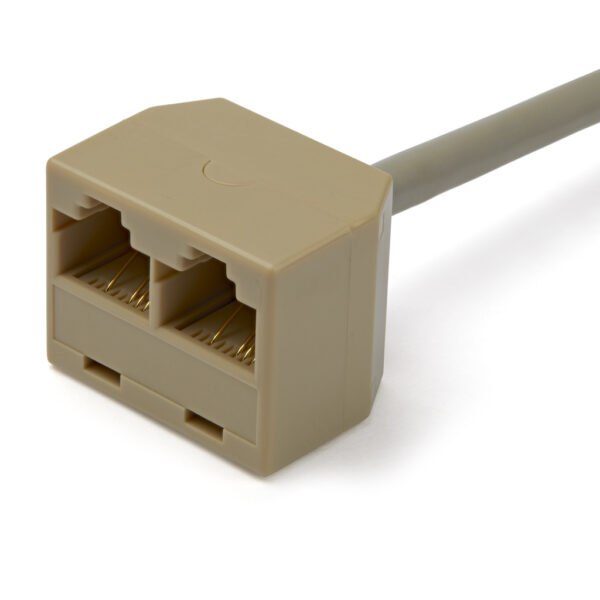 StarTech.com 2-naar-1 RJ45 splitter adapterkabel F/M - Afbeelding 2