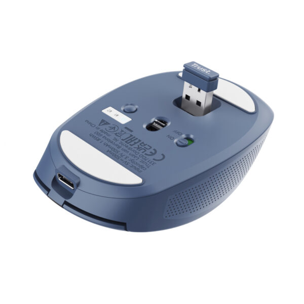 Trust Ozaa muis Kantoor Rechtshandig RF-draadloos + Bluetooth Optisch 3200 DPI - Afbeelding 5