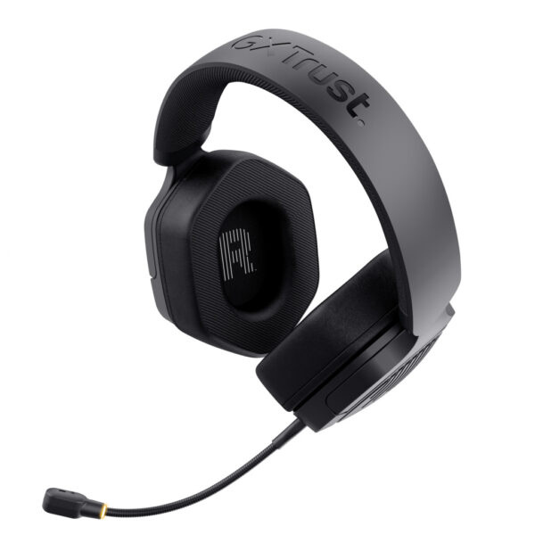 Trust GXT 493 Carus Headset Bedraad en draadloos Hoofdband, Helm Gamen USB Type-C / USB Type-A Bluetooth Zwart - Afbeelding 4