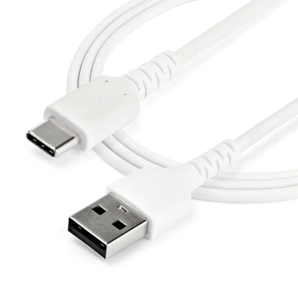 StarTech.com 2m USB A naar USB-C Oplaadkabel, Duurzame USB 2.0 Fast Charge & Sync USB A naar USB C Data Kabel, Rugged Aramide V - Afbeelding 5