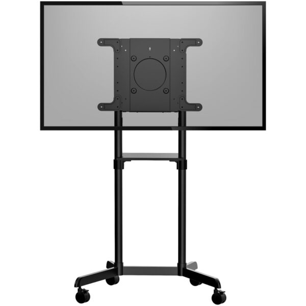 StarTech.com Verrijdbare TV Standaard - Mobiele TV Vloerstandaard voor 37-70" VESA Scherm (70kg) - TV Trolley met Schap en Opber - Afbeelding 4