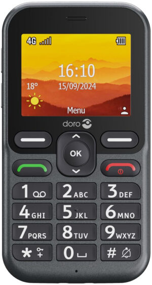 Doro Leva L10 6,1 cm (2.4") 120,7 g Zwart Basistelefoon