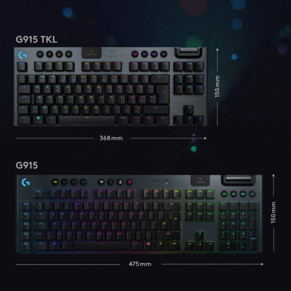 Logitech G 920-009503 toetsenbord Gamen USB QWERTY US International Koolstof - Afbeelding 6