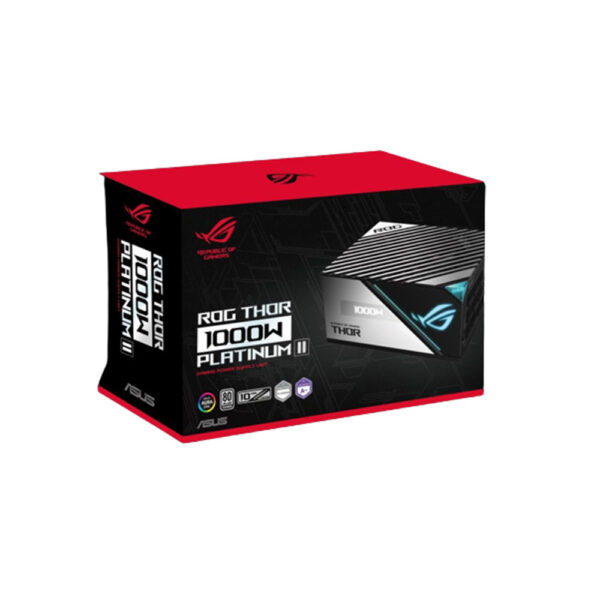 ASUS ROG THOR 1000P2-GAMING power supply unit 1000 W 20+4 pin ATX ATX Zwart, Zilver - Afbeelding 2