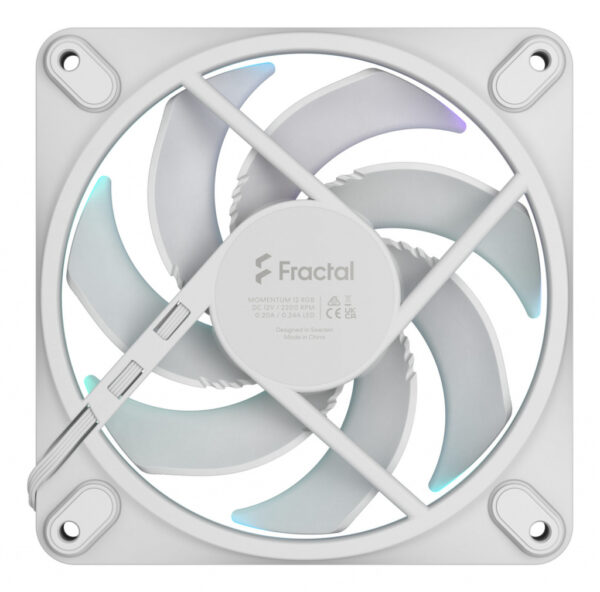 Fractal Design Momentum 12 RGB Computer behuizing Ventilator 12 cm Wit 1 stuk(s) - Afbeelding 5