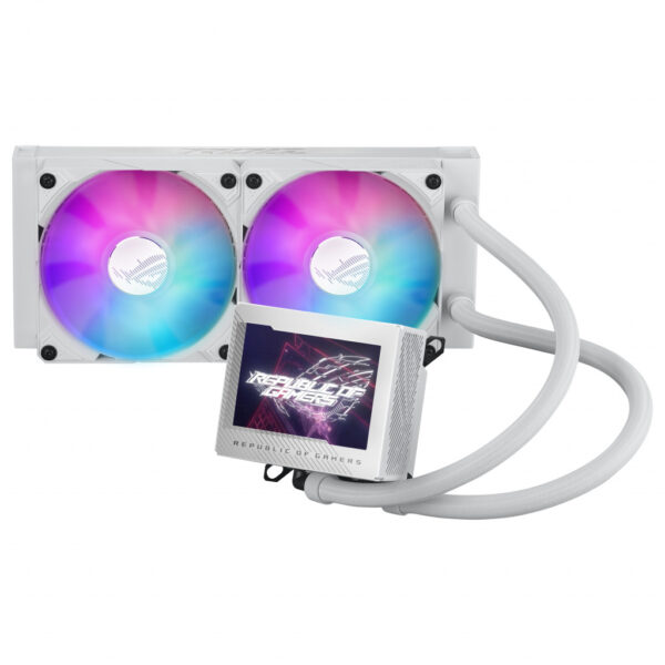 ASUS ROG RYUJIN III 240 ARGB White Edition Processor Alles-in-één vloeistofkoeler 12 cm Wit 1 stuk(s) - Afbeelding 4