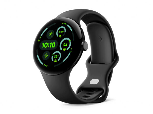 Google Pixel Watch 3 AMOLED 45 mm Digitaal Touchscreen Zwart Wifi GPS - Afbeelding 2