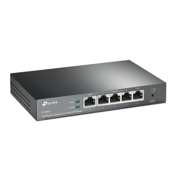 TP-Link TL-R605 bedrade router Gigabit Ethernet Zwart - Afbeelding 2