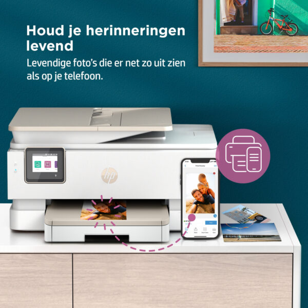 HP ENVY Inspire 7920e Draadloos All-in-One Kleur Printer, Instant Ink; Kopieerapparaat, scanner - Afbeelding 5