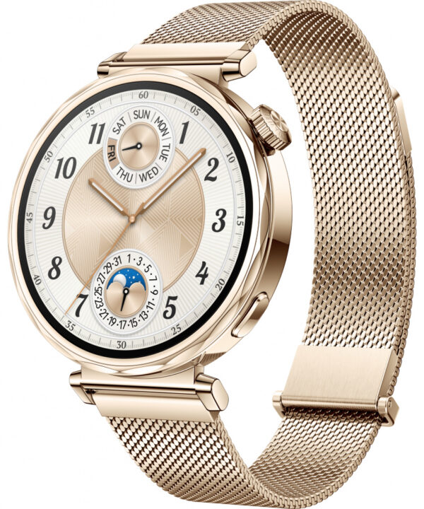 Huawei WATCH GT5 41mm 3,35 cm (1.32") AMOLED Digitaal 466 x 466 Pixels Goud - Afbeelding 3